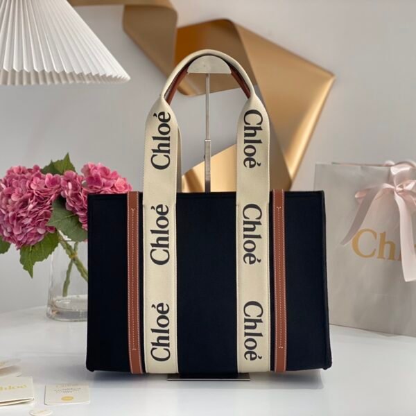 Chloe Woody Tote Bag