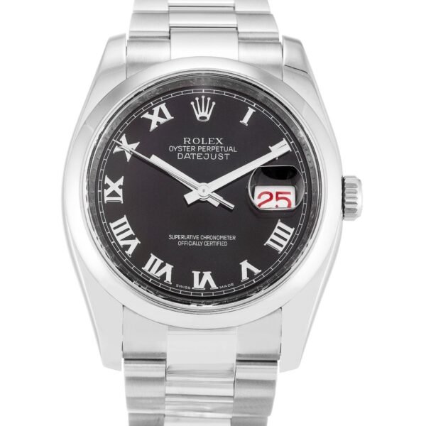 Rolex Datejust Black Dial 116200