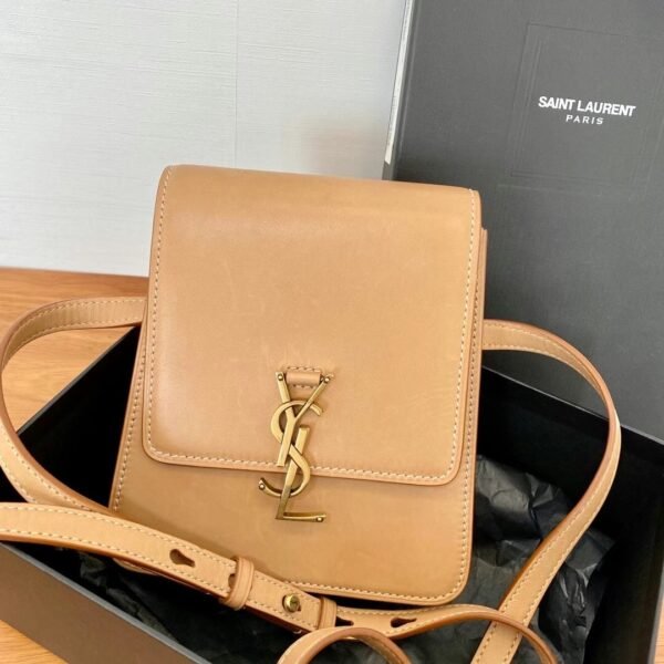 YSL Kaia North/South Satchel In Vegeatble-16*18*6CM