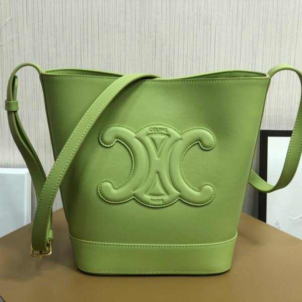 Celina Cuir Bucket-30×22×13CM