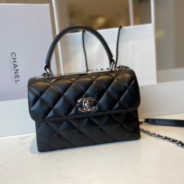 Ch@nel Trendy CC-Silver-25*17*12CM