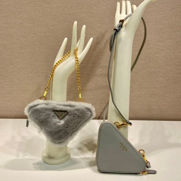 Prada 1NR015 Double Triangle Bag -15*10*5CM