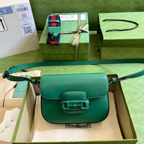 Gucci 1955 Horsebit Shoulder Bag-20.6*14.4*5.1CM