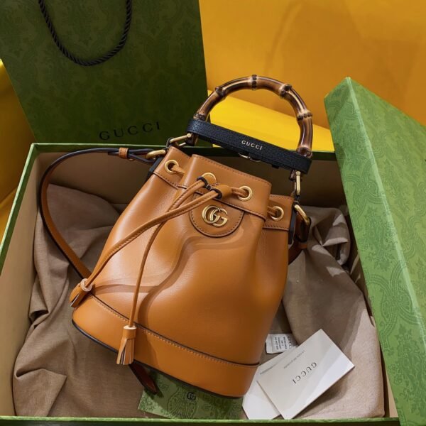 Gucci Diana Bamboo Bucket-19*30*6CM