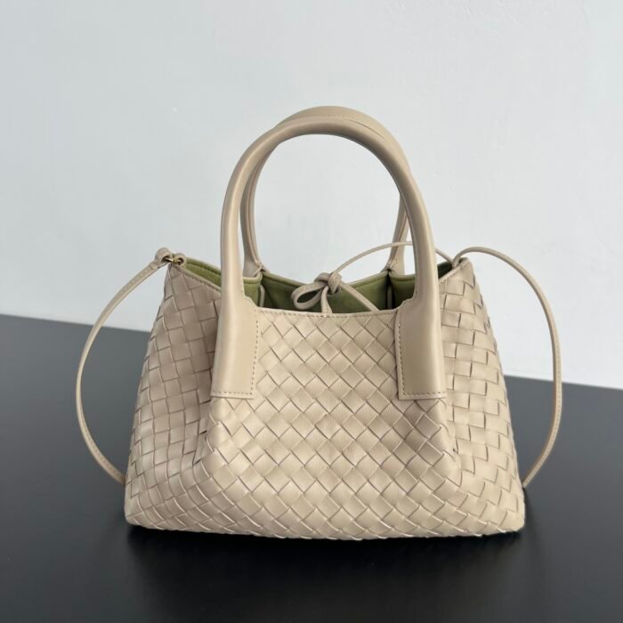 Bottega Veneta Burgundy Pinacoteca Reversible Tote -24*15*12CM