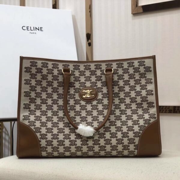 Celin Cabas Triomphe Tote-43*31* 15CM