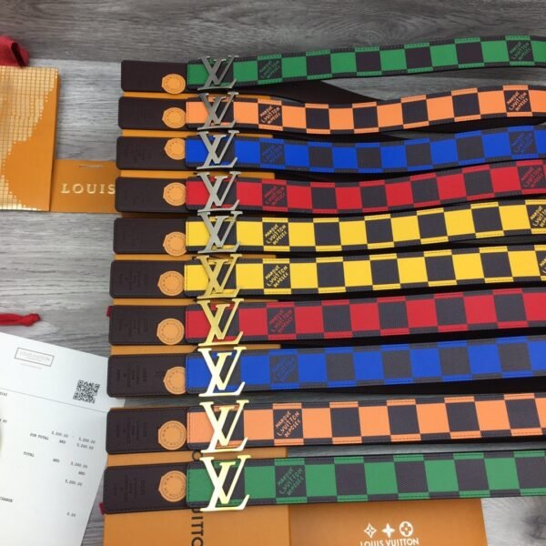 Louis Vuitton Men Belt-4CM